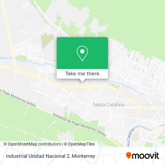 Industrial Unidad Nacional 2 map