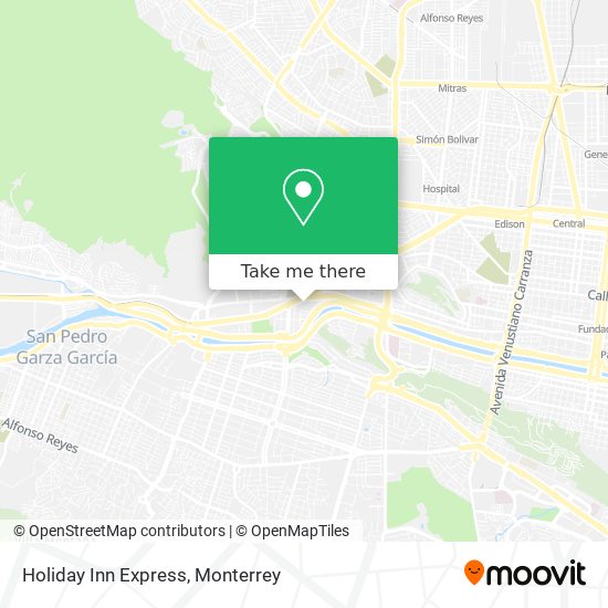 Holiday Inn Express map