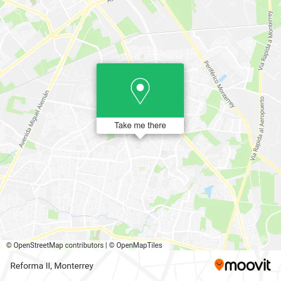 Reforma II map