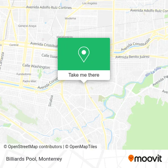 Billiards Pool map