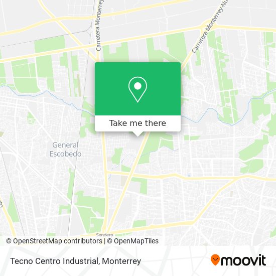 Mapa de Tecno Centro Industrial