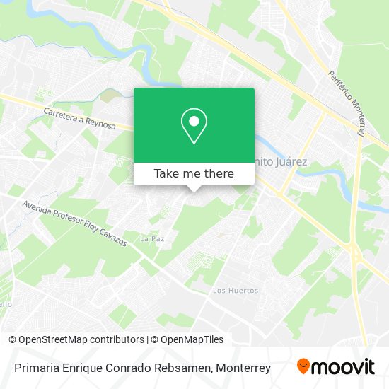 Primaria Enrique Conrado Rebsamen map