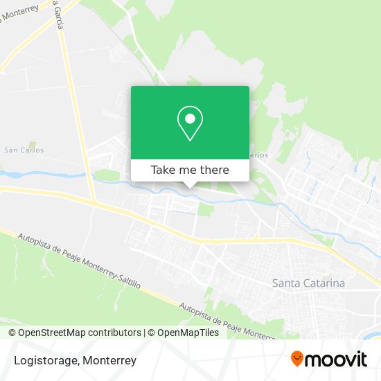 Mapa de Logistorage