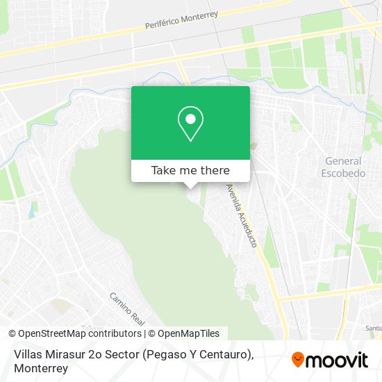 Villas Mirasur 2o Sector (Pegaso Y Centauro) map