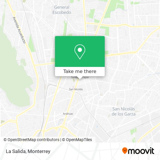Mapa de La Salida