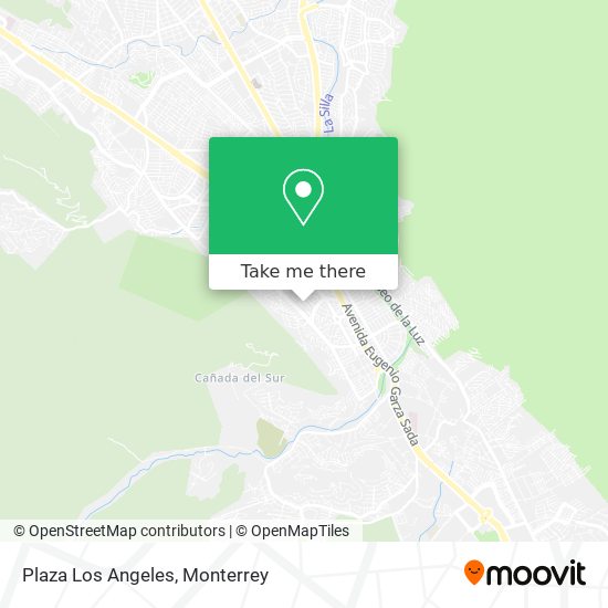 Mapa de Plaza Los Angeles