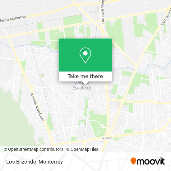 Mapa de Los Elizondo