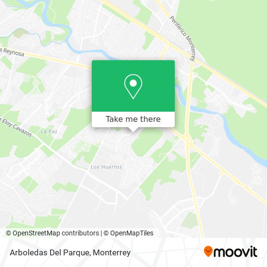 Arboledas Del Parque map