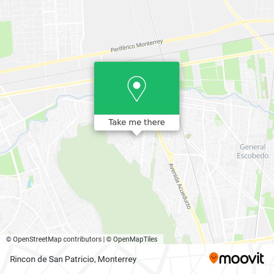 Mapa de Rincon de San Patricio