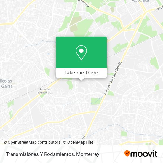 Mapa de Transmisiones Y Rodamientos