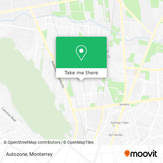 Autozone map