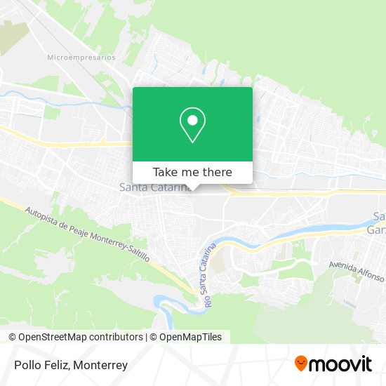 Mapa de Pollo Feliz
