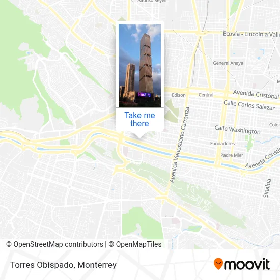 Torres Obispado map