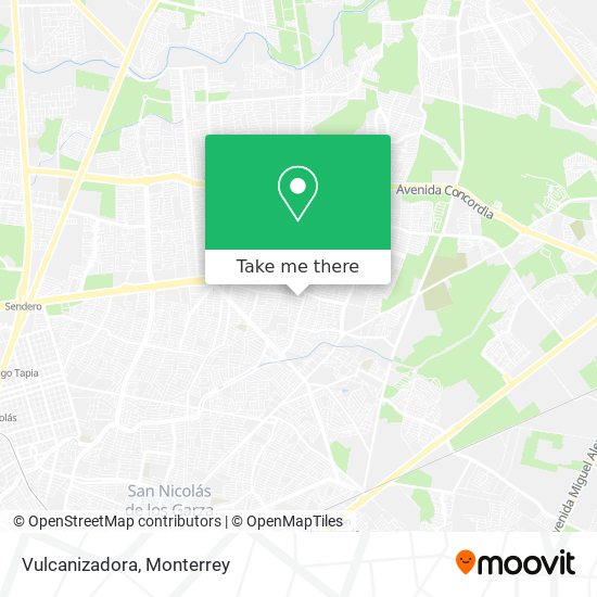 Mapa de Vulcanizadora