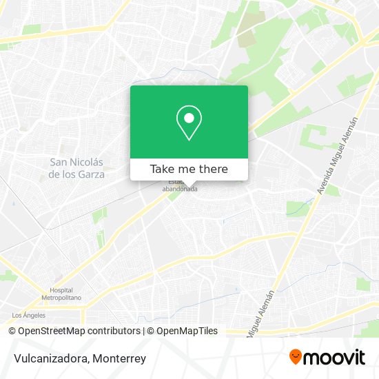 Mapa de Vulcanizadora