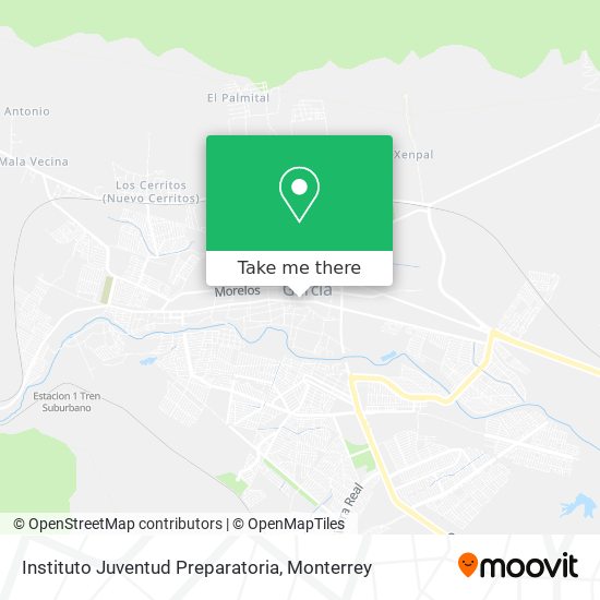 Mapa de Instituto Juventud Preparatoria