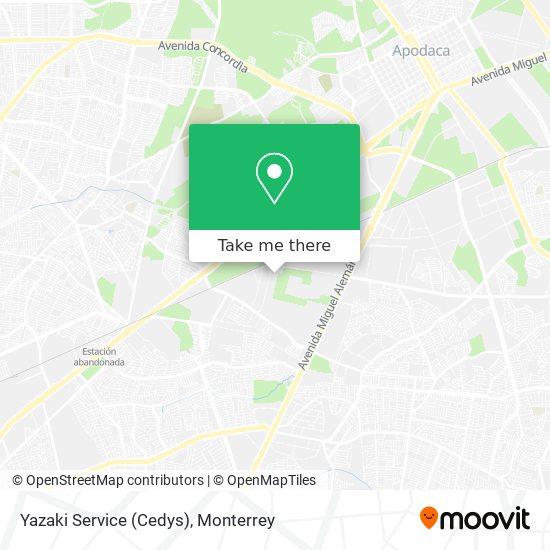 Yazaki Service (Cedys) map
