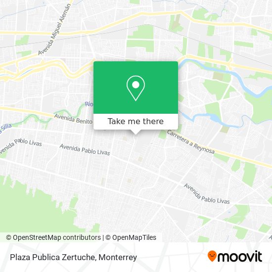 Plaza Publica Zertuche map