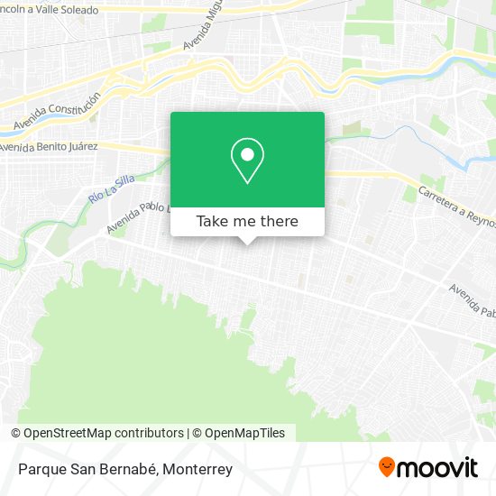 Parque San Bernabé map