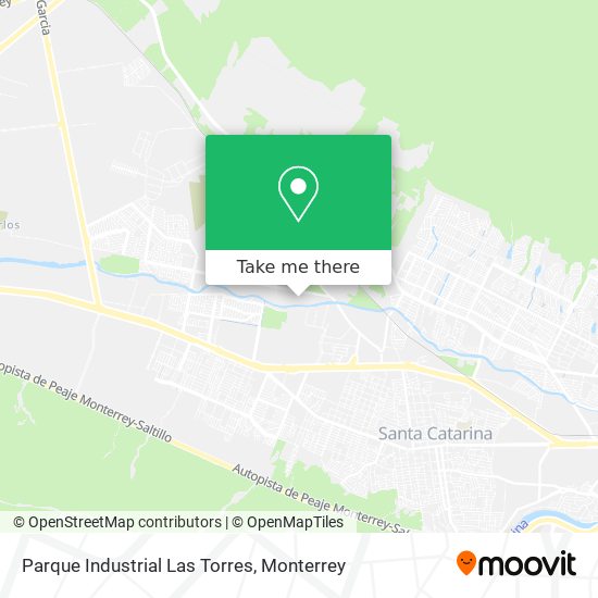 Parque Industrial Las Torres map