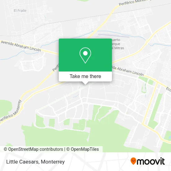 Mapa de Little Caesars