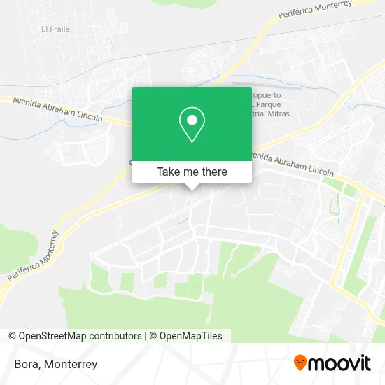 Bora map