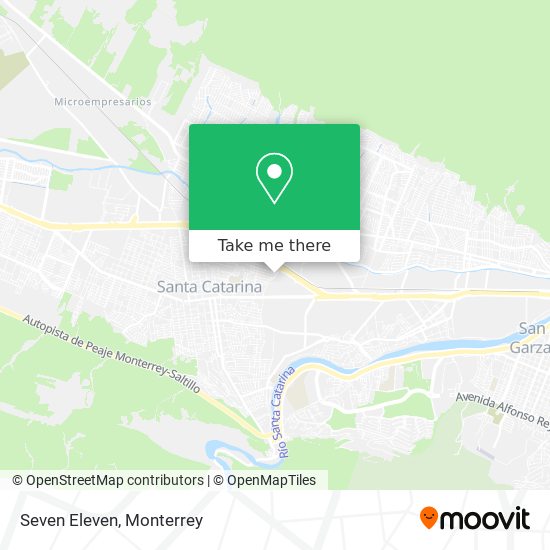 Mapa de Seven Eleven