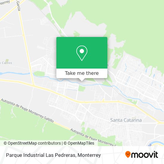 Parque Industrial Las Pedreras map