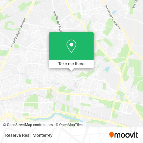 Reserva Real map