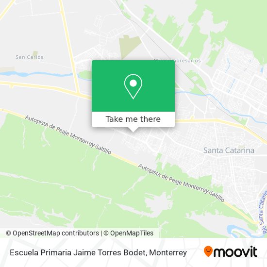 Escuela Primaria Jaime Torres Bodet map