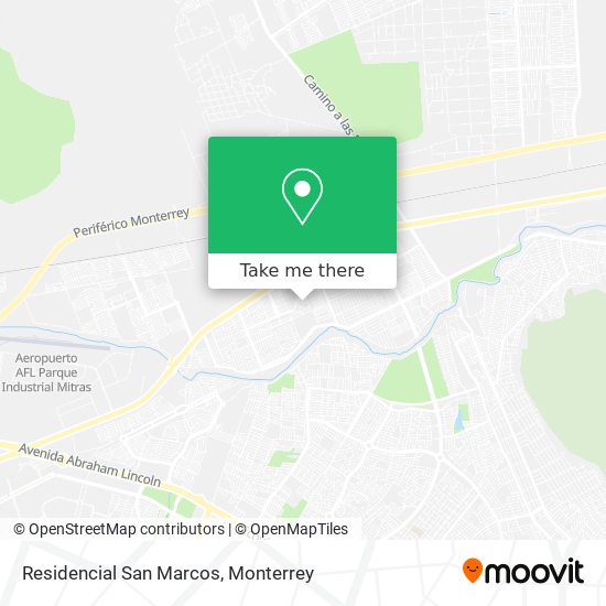 Residencial San Marcos map