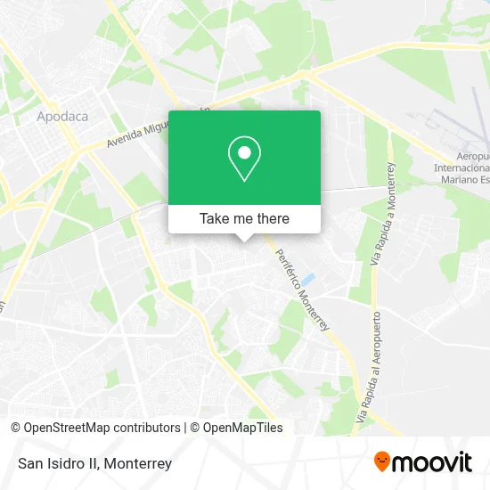 San Isidro II map