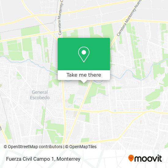 Fuerza Civil Campo 1 map