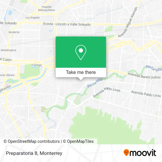 Mapa de Preparatoria 8