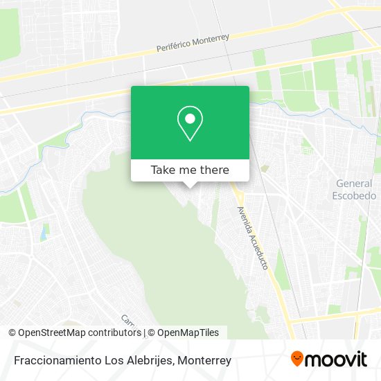 Mapa de Fraccionamiento Los Alebrijes