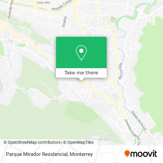 Mapa de Parque Mirador Residencial