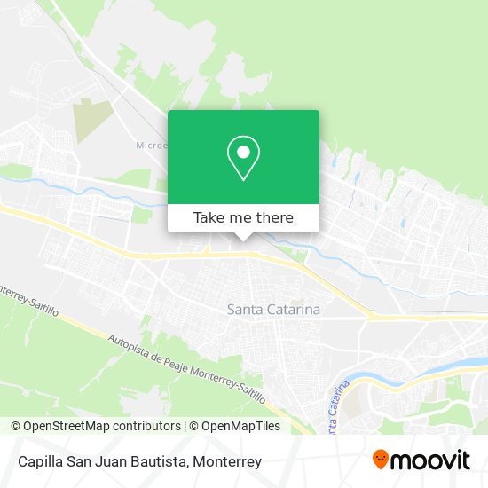 Capilla San Juan Bautista map