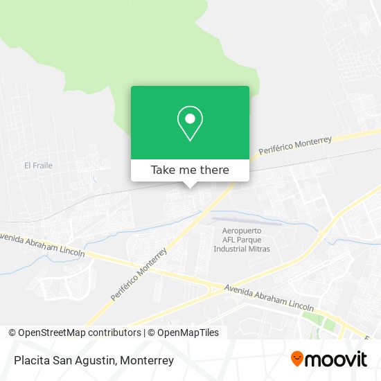 Placita San Agustin map