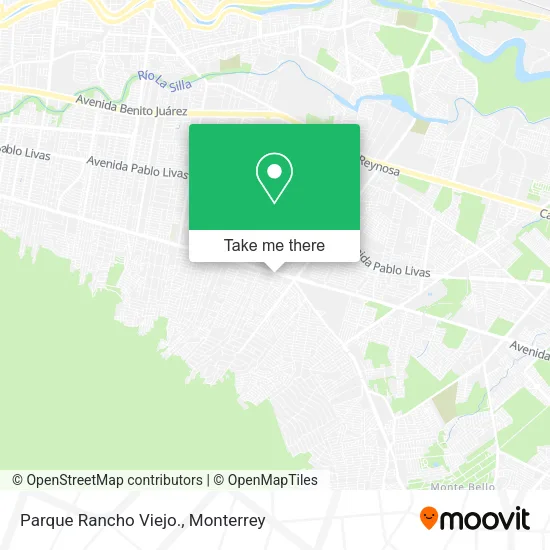Mapa de Parque Rancho Viejo.