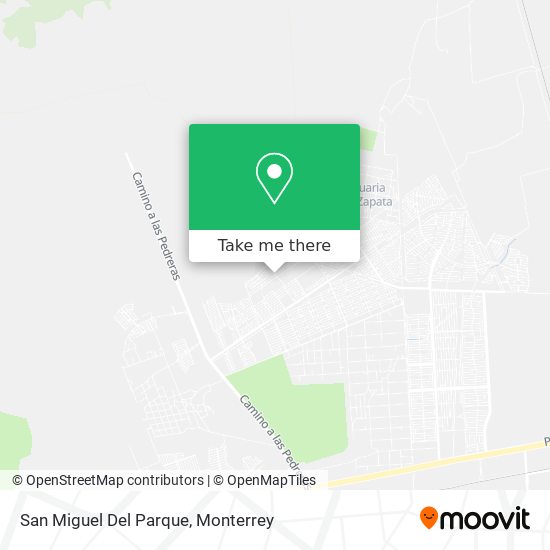 San Miguel Del Parque map