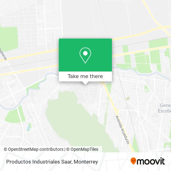 Productos Industriales Saar map