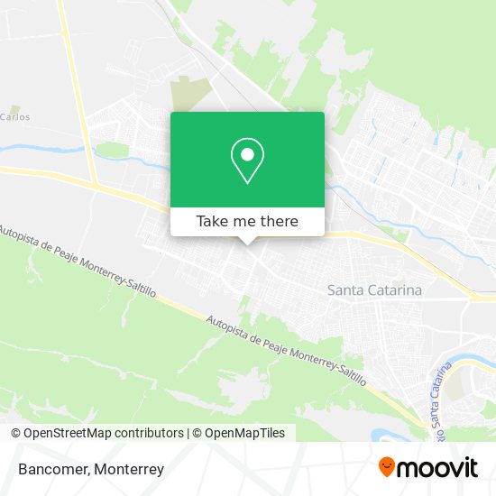 Bancomer map