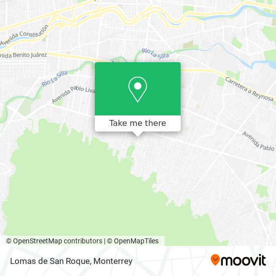 Mapa de Lomas de San Roque