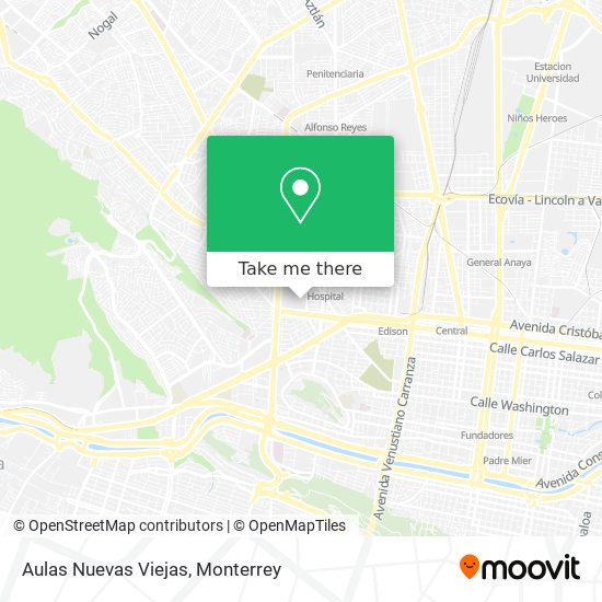 Mapa de Aulas Nuevas Viejas