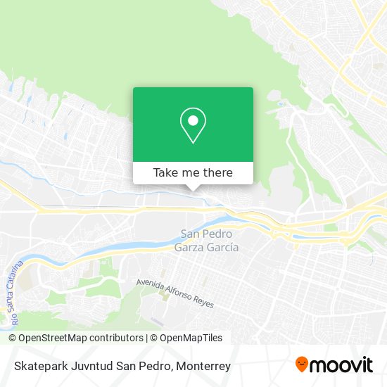 Skatepark Juvntud San Pedro map