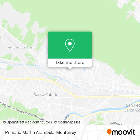 Primaria Martín Arámbula map