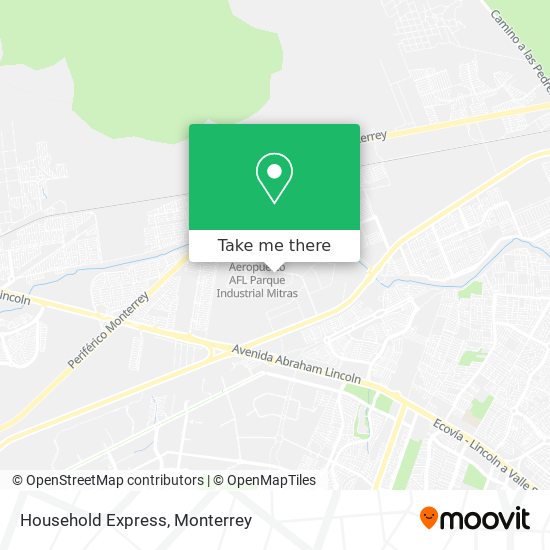 Household Express map