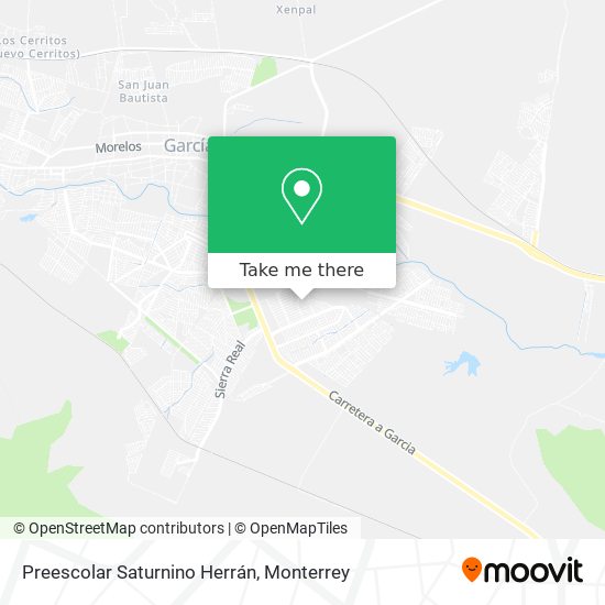 Preescolar Saturnino Herrán map