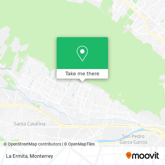 La Ermita map