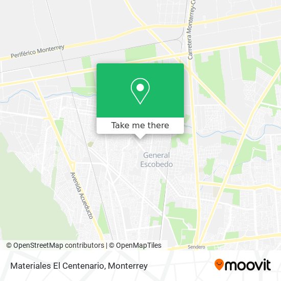 Materiales El Centenario map